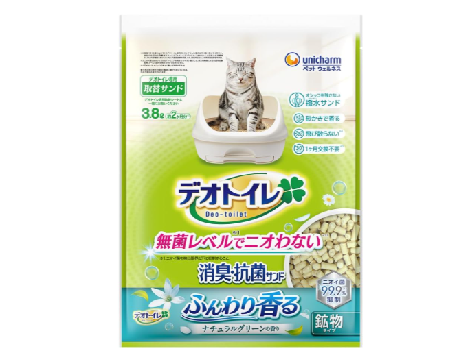 デオトイレの猫砂のメリットは?どんな種類がある?