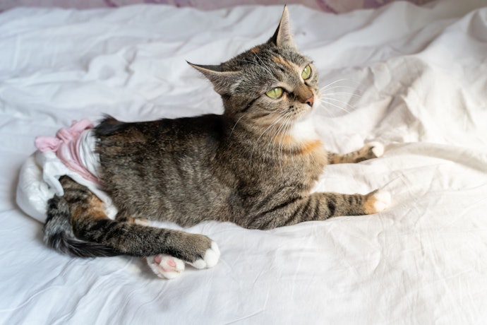 猫用おむつはどんなときにつける?