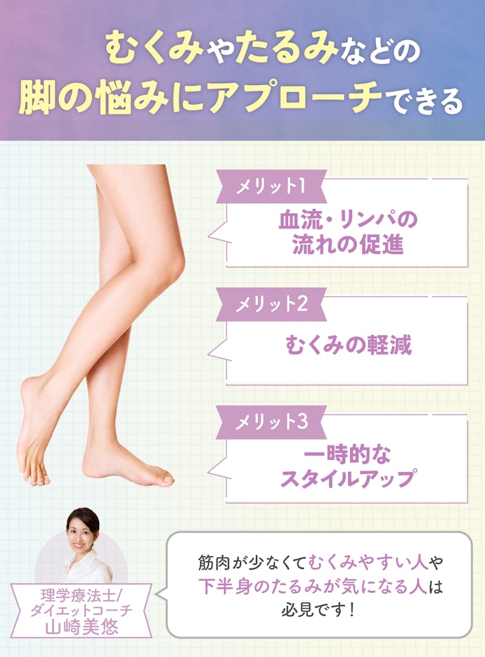 着圧の効果は?どんなメリットがある?