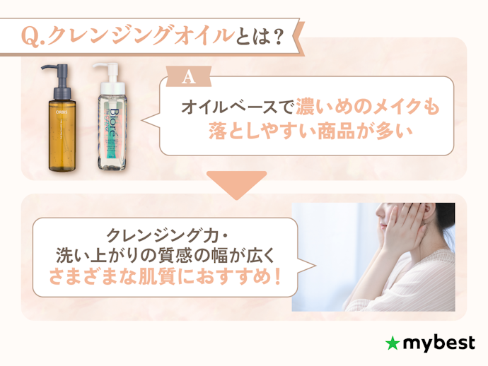 クレンジングオイルとは?どんな人におすすめ?