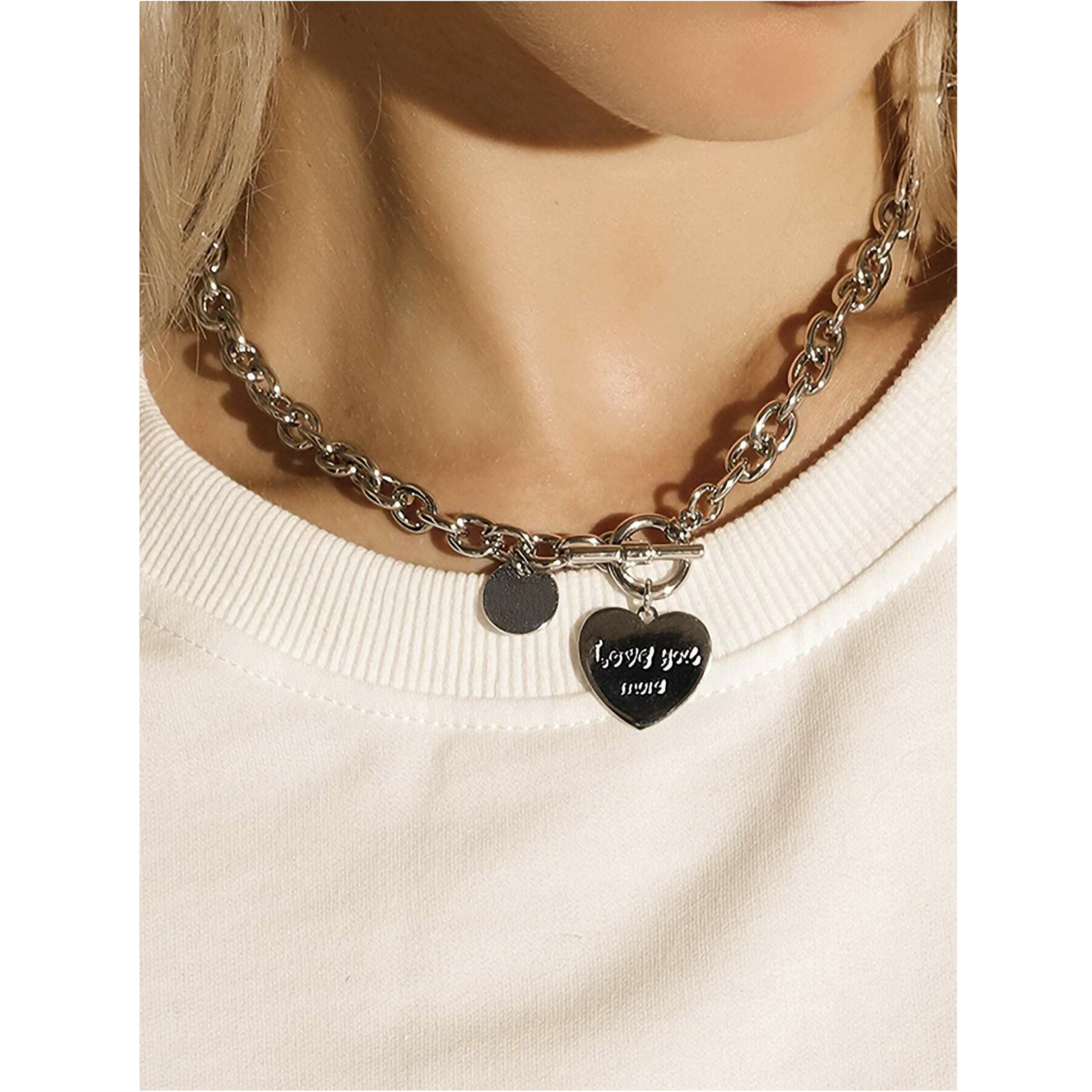 ハート型　ネックレスパーツ　ブランド不明　3個セット ハート型 ネックレスパーツ ブランド不明 3個セット 楽天市場