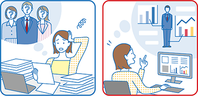 人事評価システムを使うメリットとは?