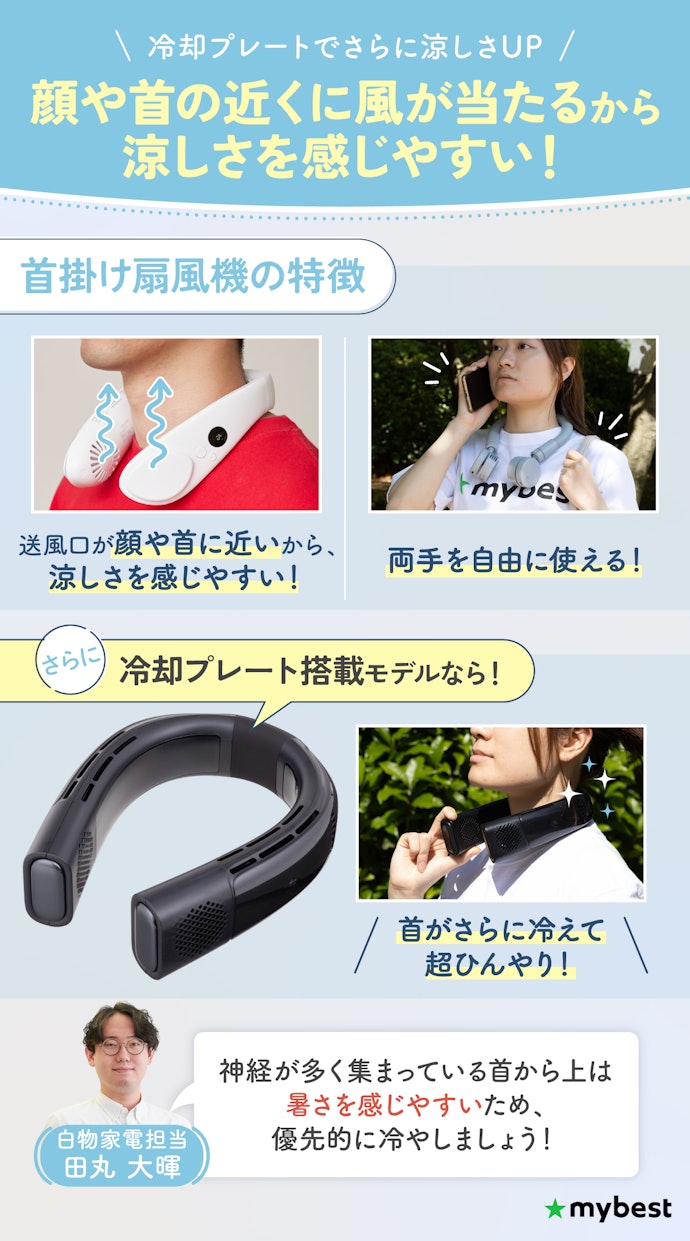 首掛け扇風機は本当に涼しいの?