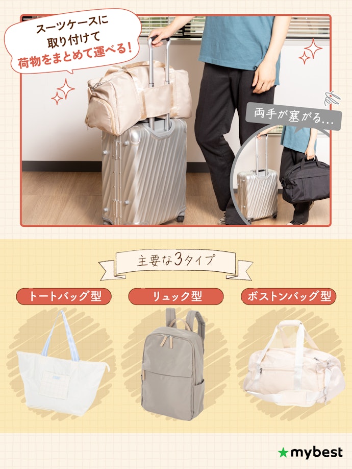 キャリーオンバッグとは?何のために使う?