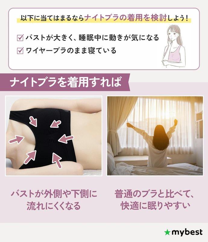 ナイトブラをしないとどうなる?毎日つけたほうがいい?