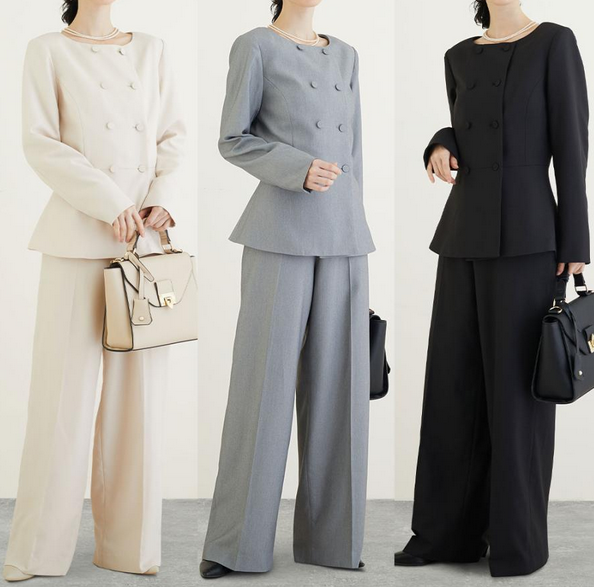 卒業式にはダメ?パンツスーツの魅力とは?