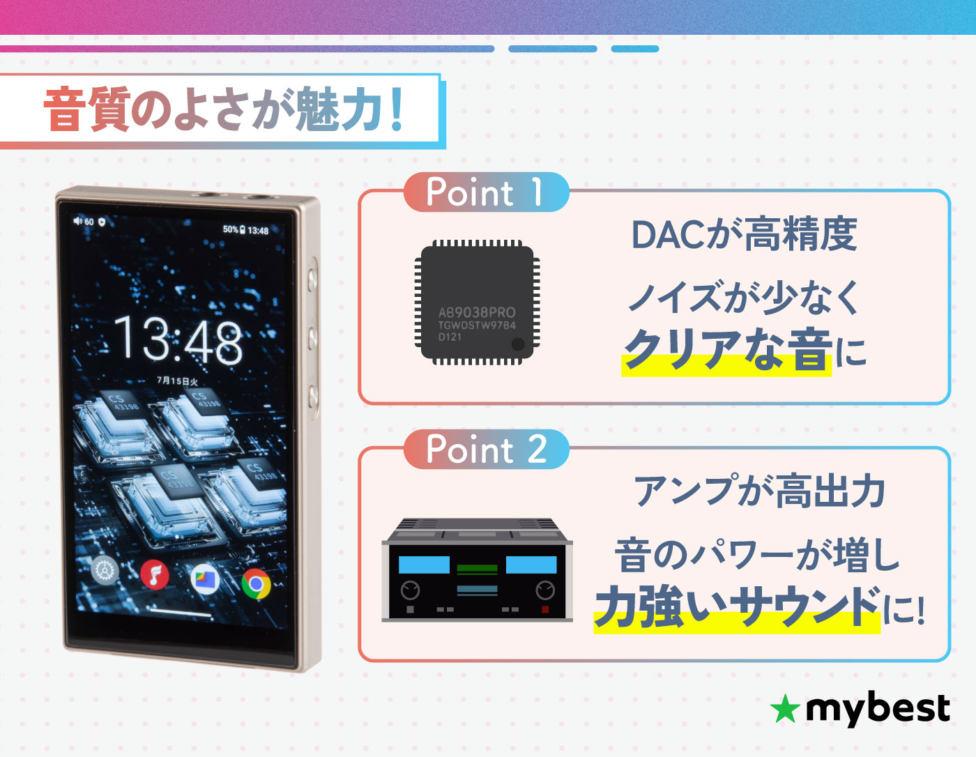 徹底比較】音楽プレーヤーのおすすめ人気ランキング【2026年】 | マイ