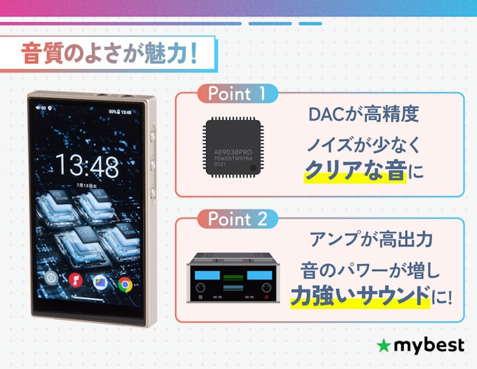 スマホで音楽が聞ける今、音楽プレーヤーを使うメリットは?