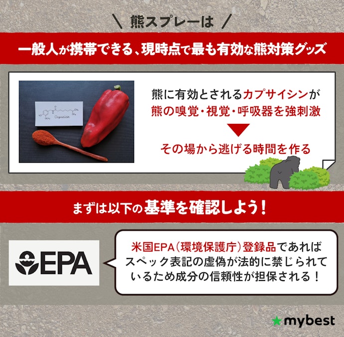 熊スプレーって効果はあるの?