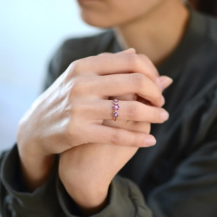 平らな指輪 ハーフ エタニティ 指輪 細身 指輪 ダイアモンド k18ホワイトゴールド 幅約1.7mmリング 細め