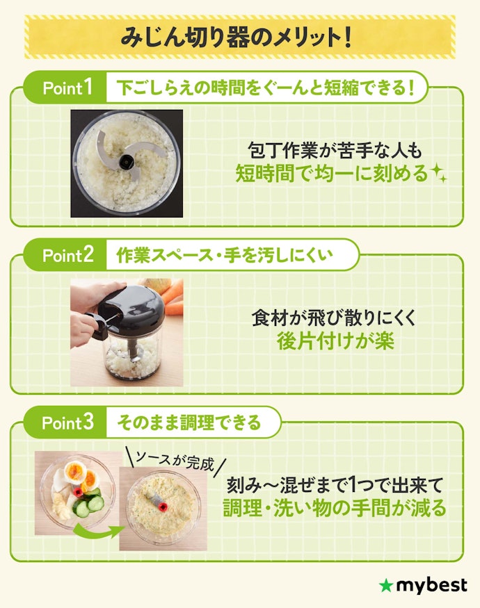 みじん切り器(みじん切りチョッパー)は本当に便利?メリットは?