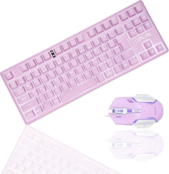 かわいいゲーミングキーボードはどんな見た目のモデルがある?