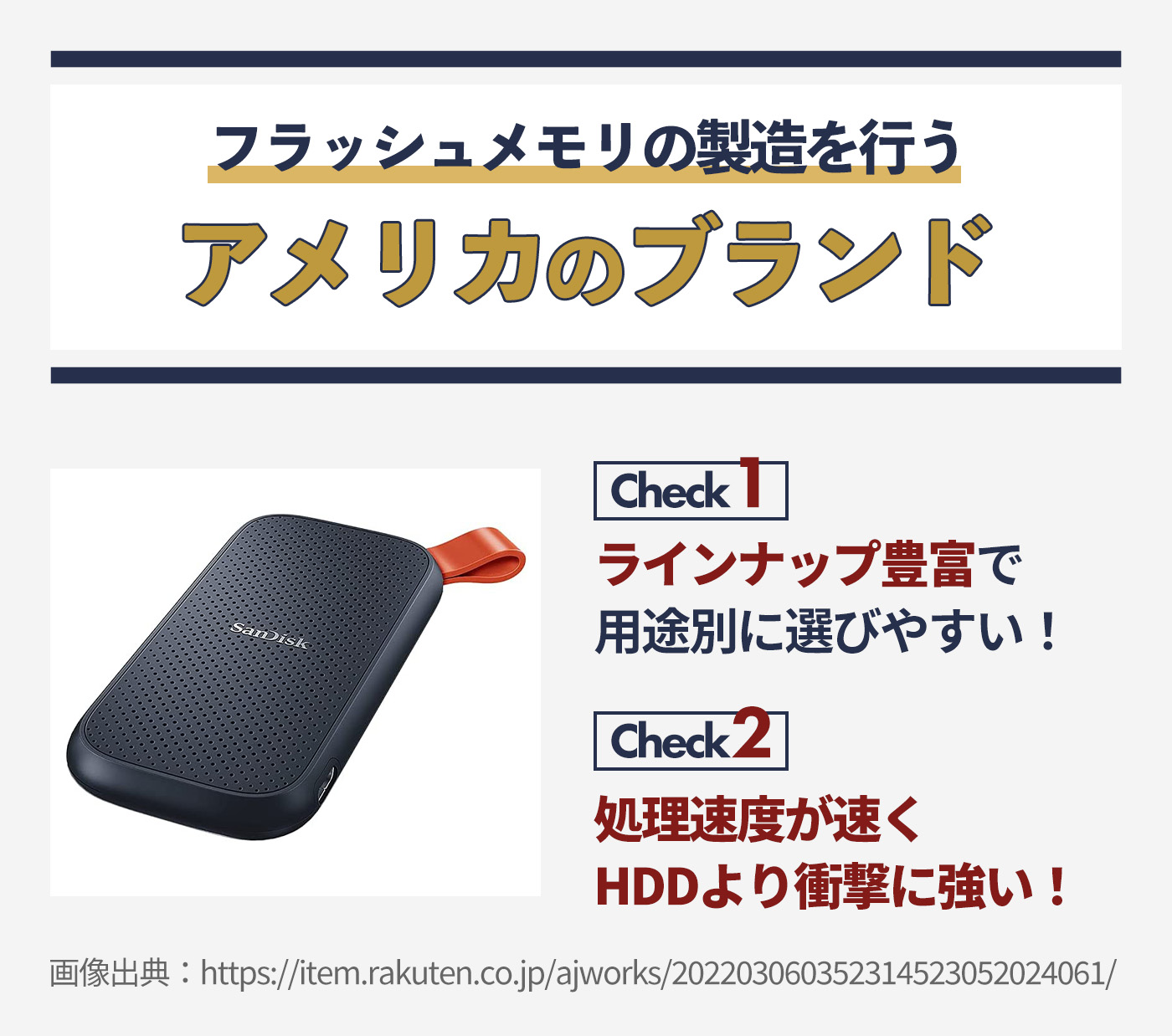 徹底比較】Sandiskの外付けSSDのおすすめ人気ランキング【2025年