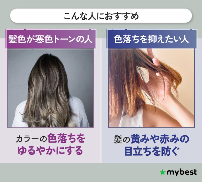 シルバー・アッシュシャンプーはどんな人におすすめ?