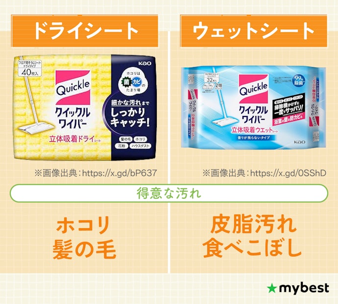ドライとウェット、どちらを選ぶべき?