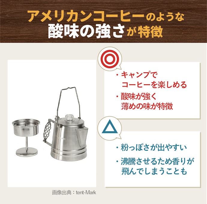 パーコレーターで入れたコーヒーはおいしい?まずい?