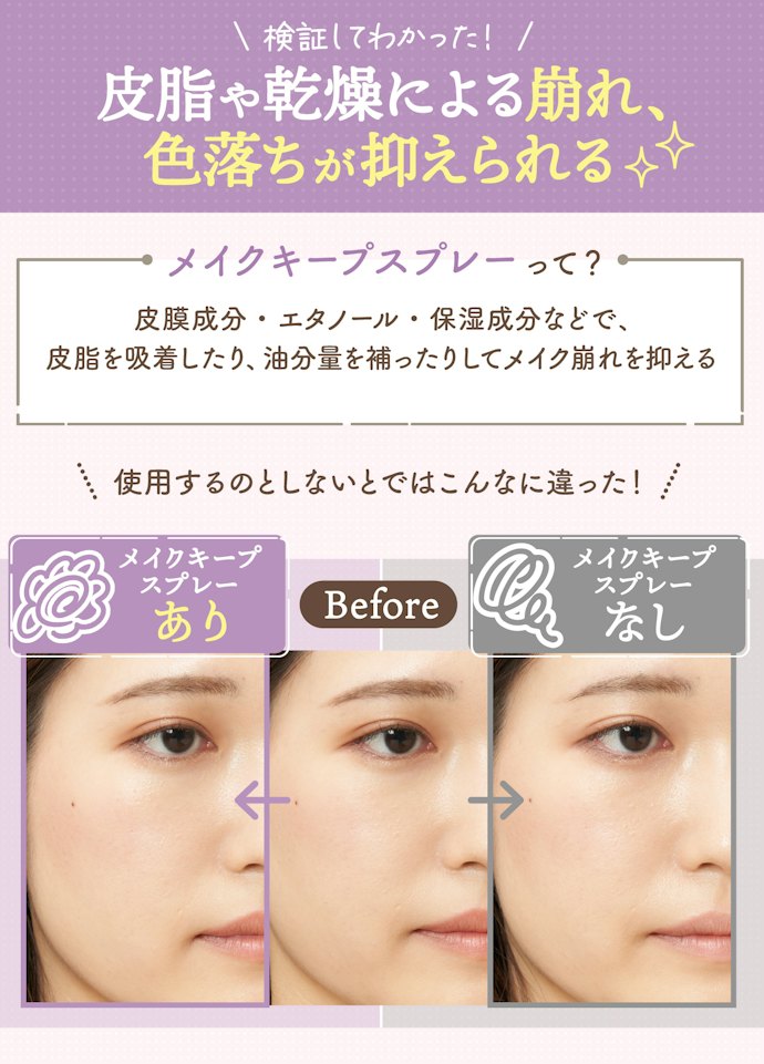 メイクキープミストって本当に効果があるの?