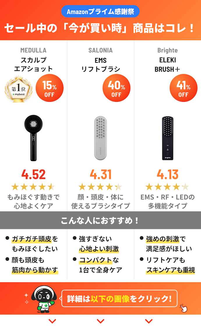 【Amazonプライム感謝祭セール開催中!】割引率が高いおすすめ商品はこちら