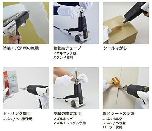 ヒートガンとは何?ドライヤーやバーナーで代用できる?