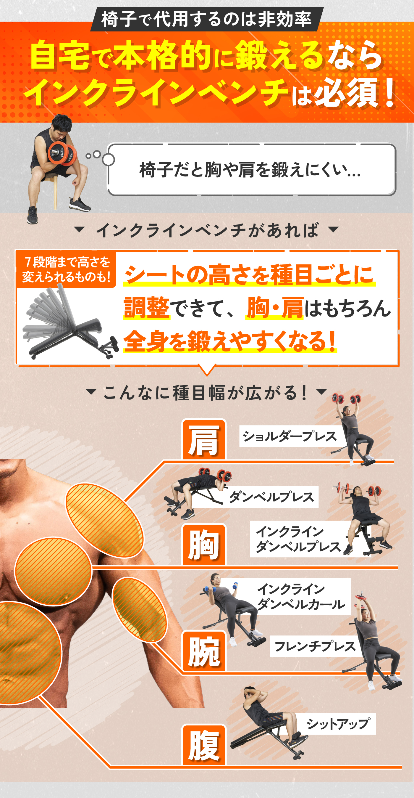 徹底比較】インクラインベンチのおすすめ人気ランキング | マイベスト