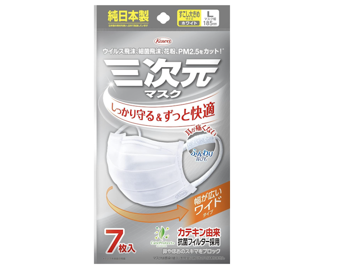 大きめの使い捨てマスクのメリットとは?どんな人におすすめ?