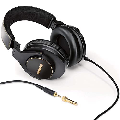 SHURE SRHシリーズ 有線ヘッドホン ブラック SHURE SRH1540-BK-A｜ミュージックランドKEY