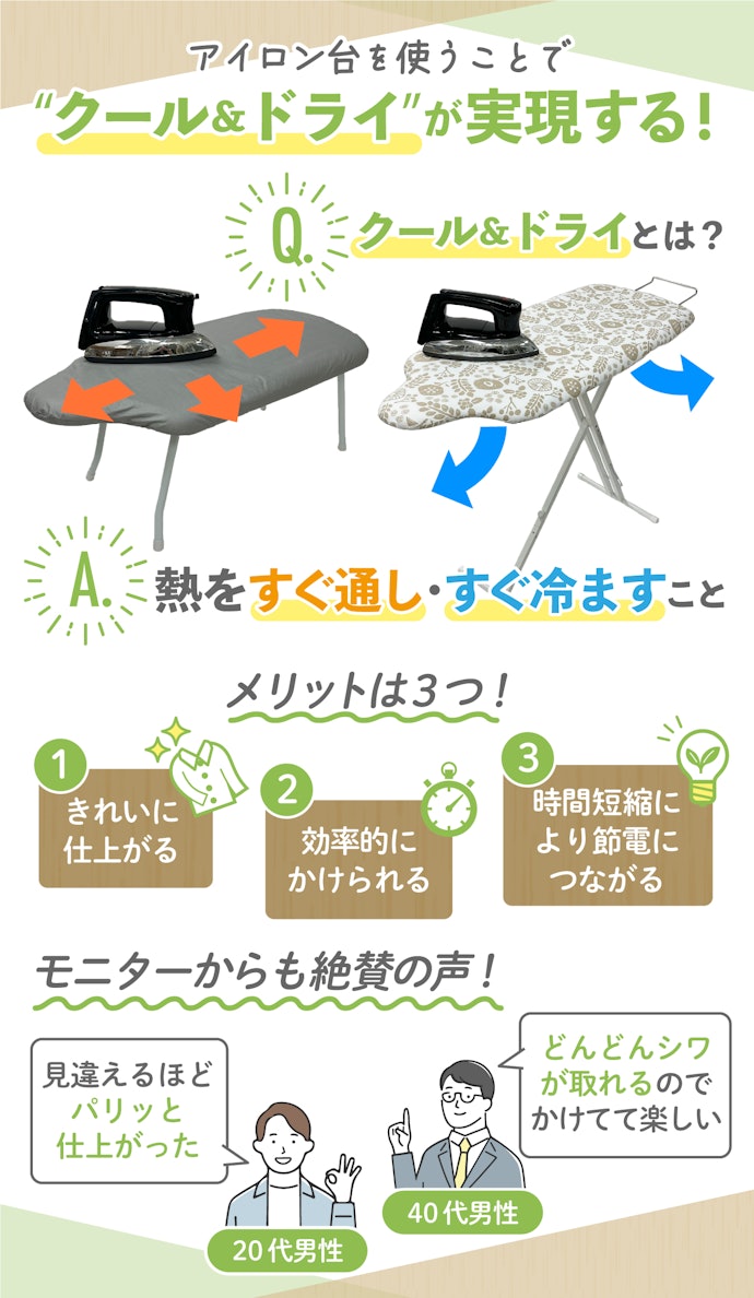 アイロン台は必要?使うメリットとは?