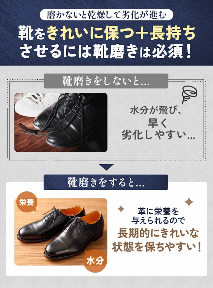 靴磨きって本当に必要?