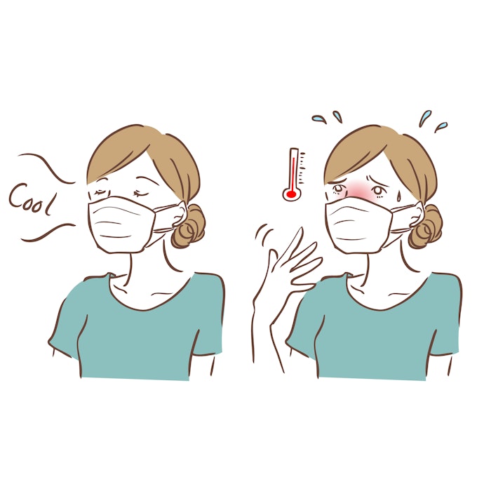 冷感マスクの仕組みとは?どんな効果がある?