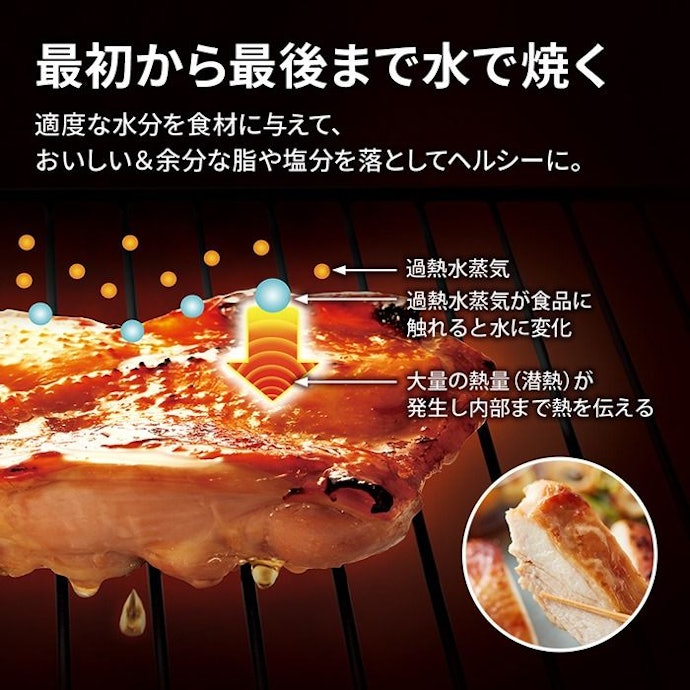 シャープの ヘルシオとは?通常のオーブンレンジとの違いは?