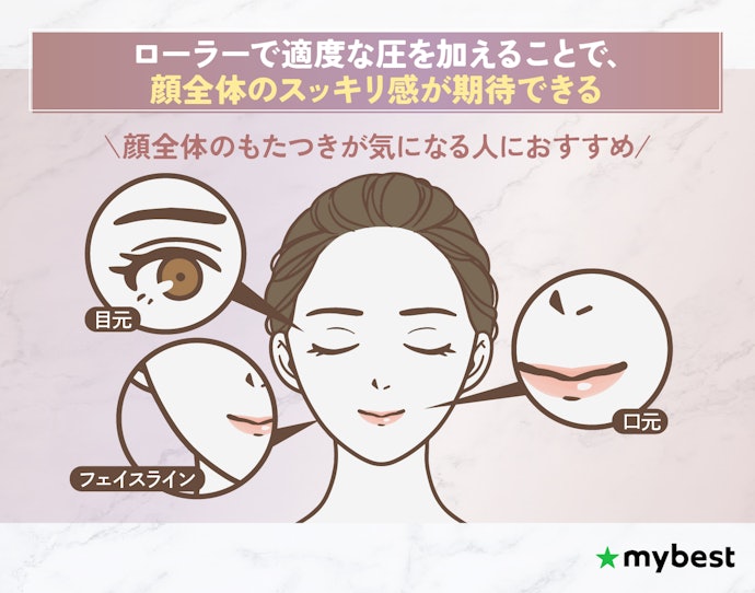 美顔ローラーの効果は?