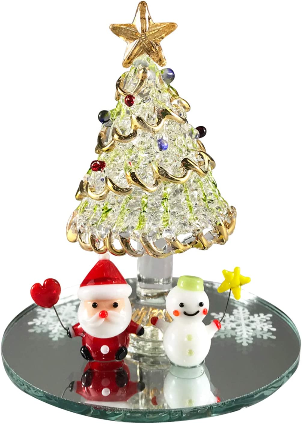 とんがりガラスツリー ホワイトクリスマスsale中‼︎ ガラスのクリスマスツリーのおすすめ人気ランキング2025年10月