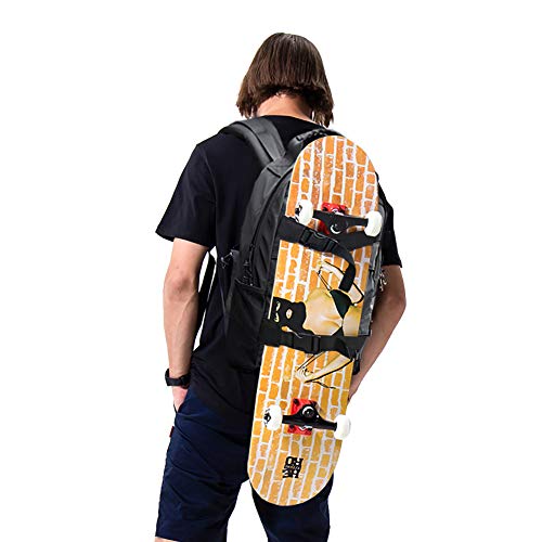 スケボーリュック スケートボードバックパック 収納バッグ おしゃれ 人気 通勤