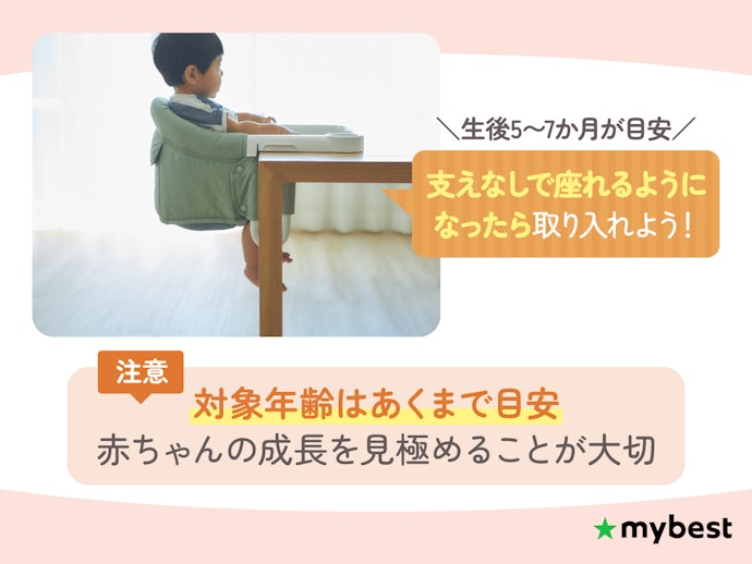 テーブルチェアはいつから使えるの?