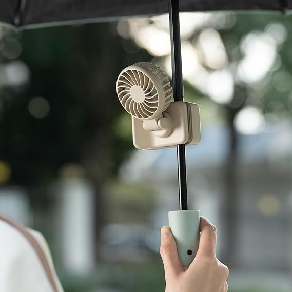 日傘につけられる扇風機のメリットは?