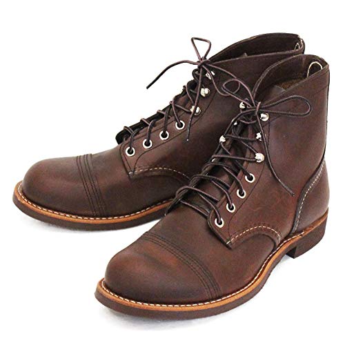 レッドウィング風 革ブーツ ブラウンレッド b89cfc2e0b3f9637f9bf97af43349e