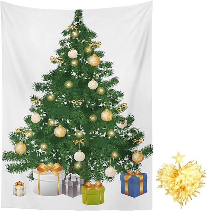 華やかなのにコンパクト!クリスマスツリーのタペストリーの魅力とは?