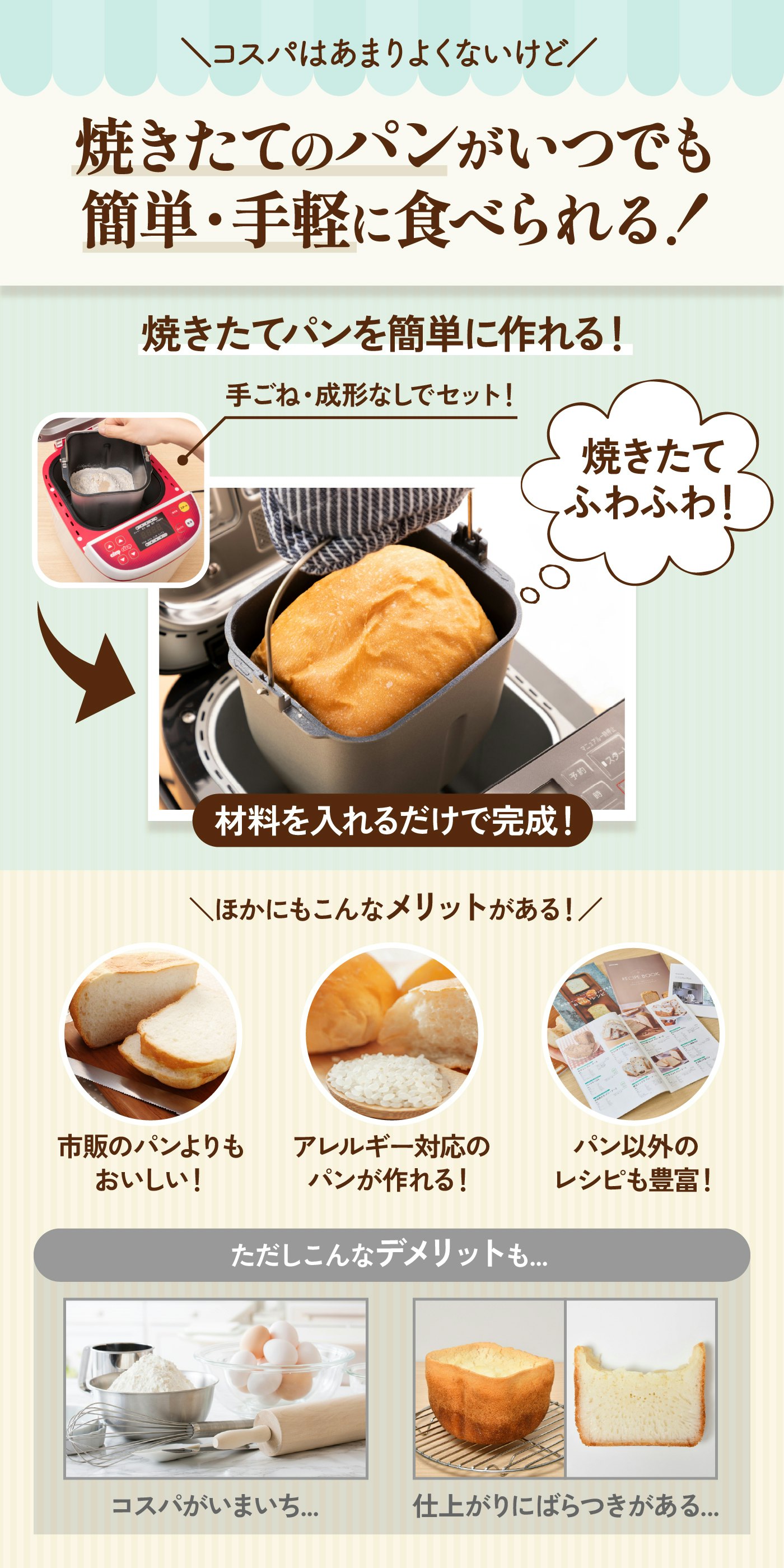 Panasonic ホームベーカリー SD-SB1 50種類超えのレシピ付き Panasonic