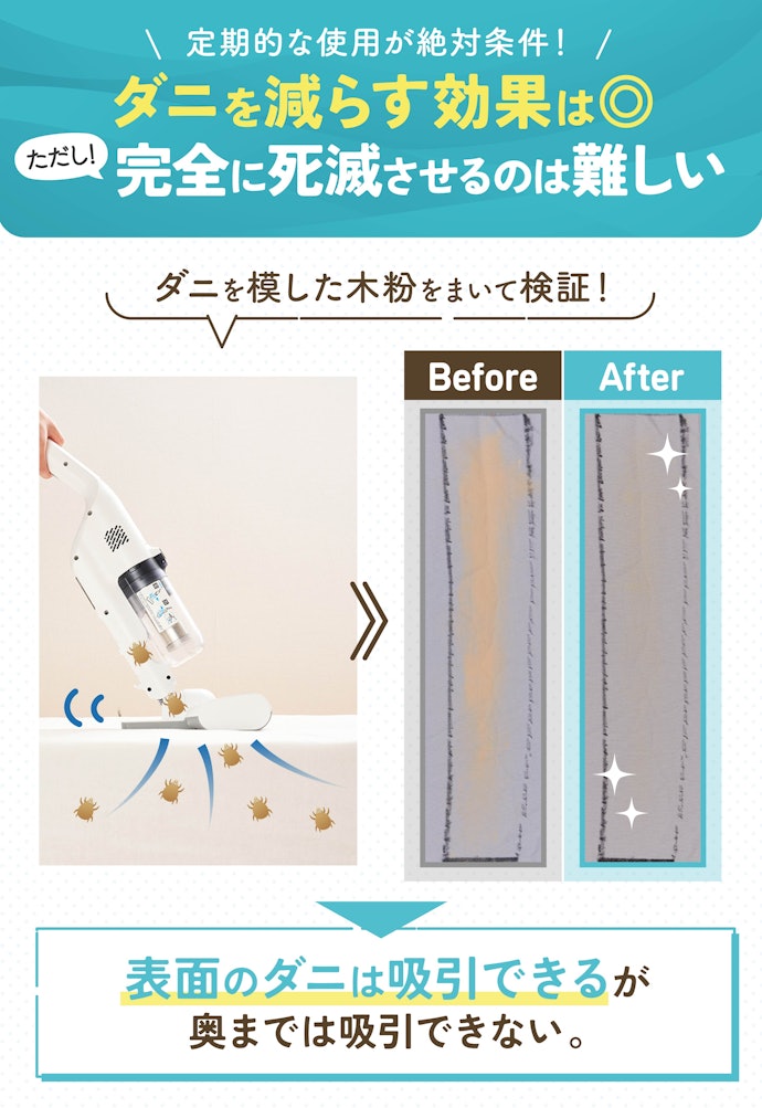 レイコップの布団クリーナーは本当に効果があるの?