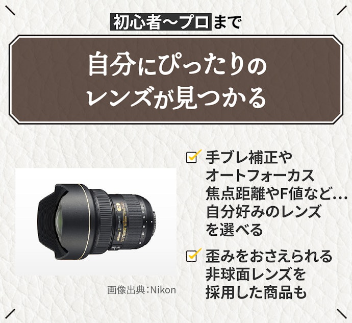 豊富なラインナップ!ニコンの広角レンズの魅力は?
