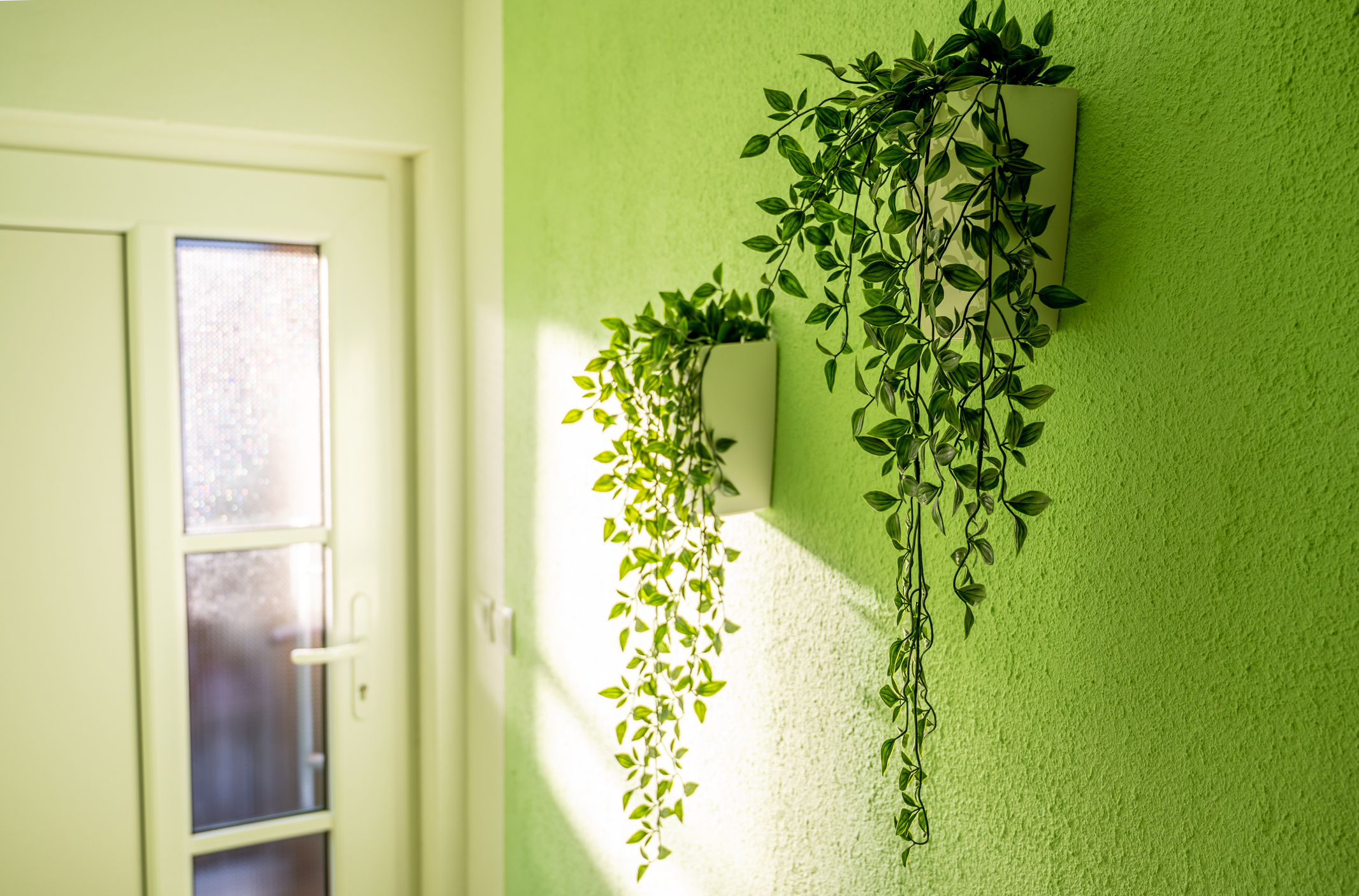 壁掛けグリーンおうちの壁からおしゃれを楽しむ 観葉植物造花 フェイク