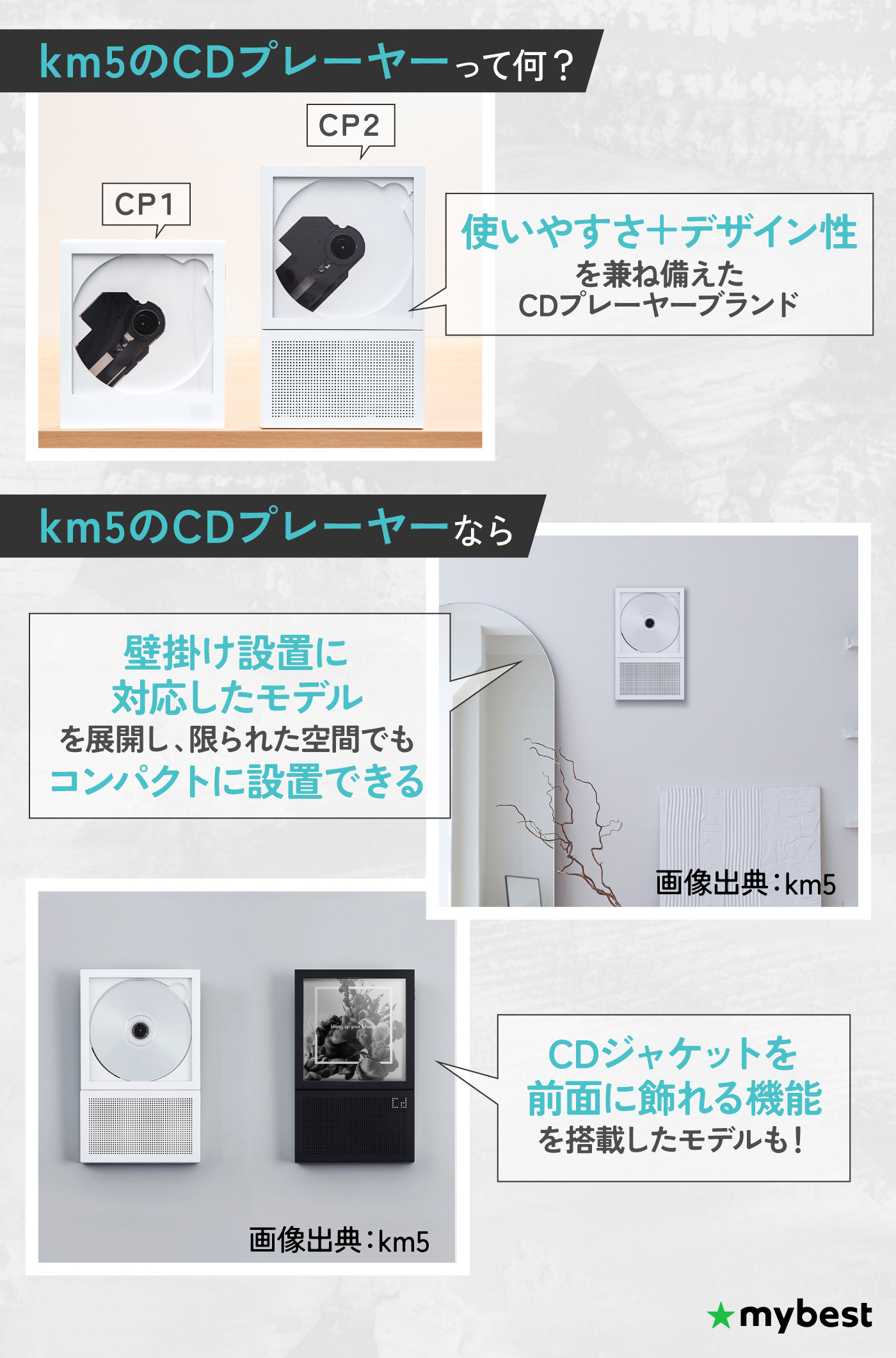 km5のCDプレーヤーのおすすめ人気ランキング【2026年7月】 | マイベスト
