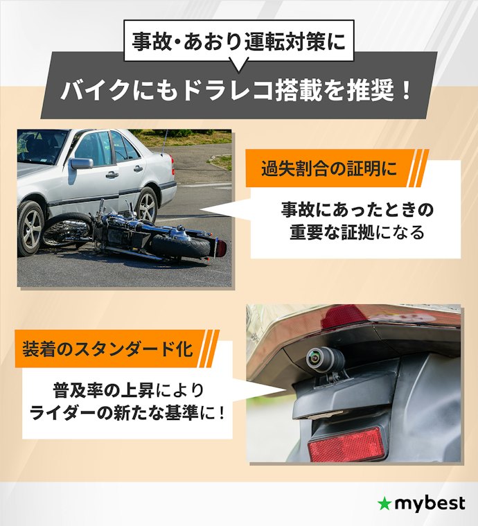バイクにドライブレコーダーはつけるべき?