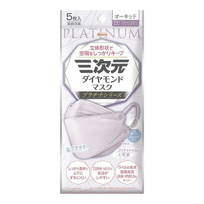 ダイヤモンドマスクとは?プリーツ型のマスクとの違いは?