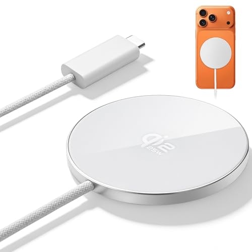 MagSafeは磁石で位置を合わせて充電できる