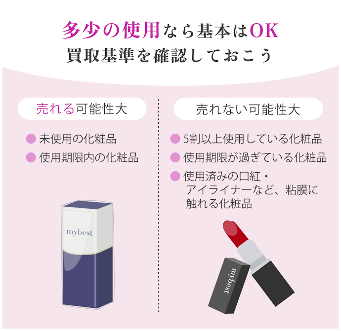 化粧品買取のおすすめ人気ランキング13選【徹底比較】 | mybest