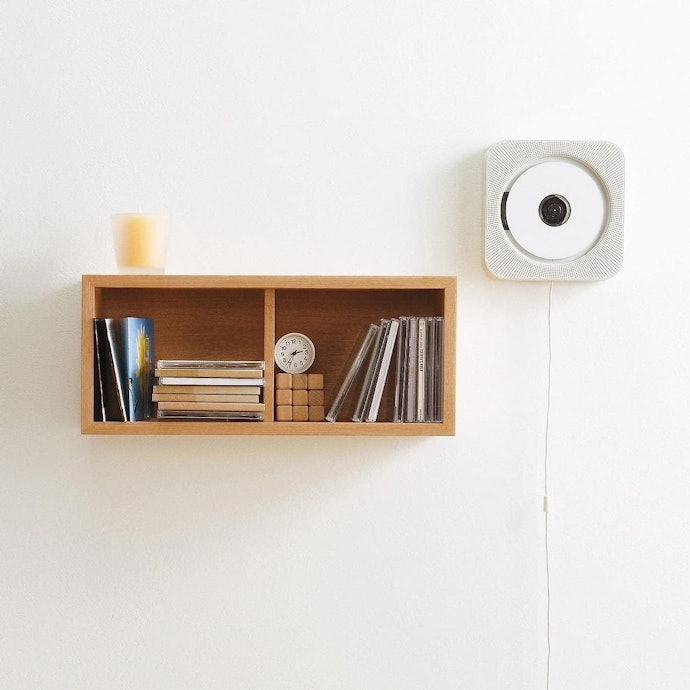 狭い部屋にぴったり!壁掛け可能なCDプレーヤーのメリットとは?