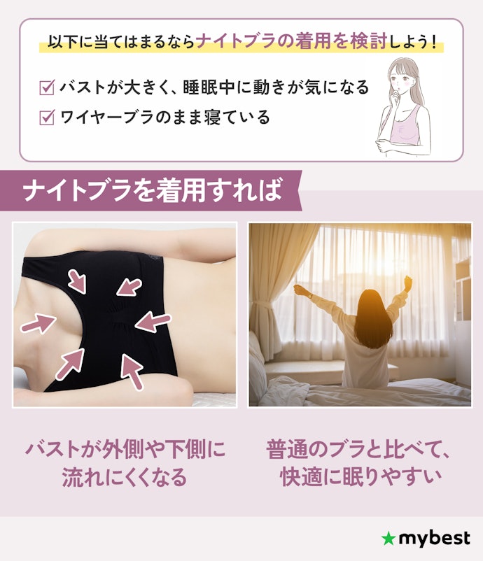 ナイトブラをしないとどうなる?毎日つけたほうがいい?
