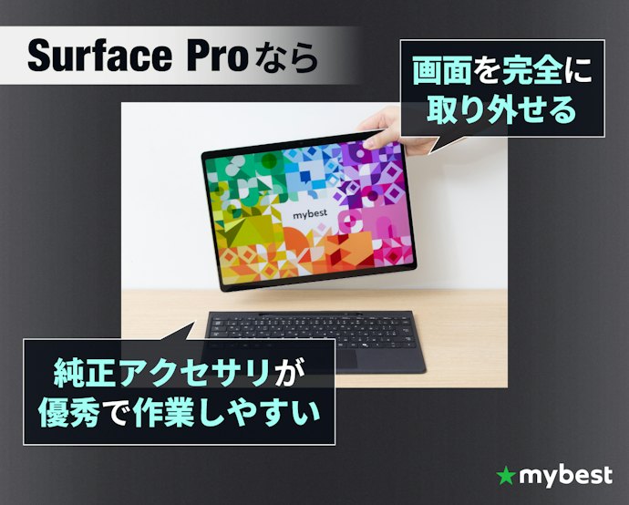 Surface Proは他の2in1 PCとどう違う?