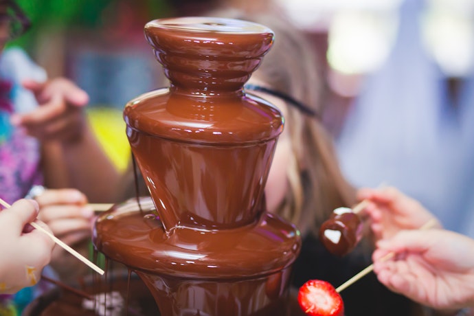 チョコレートファウンテンとチョコフォンデュは別物?